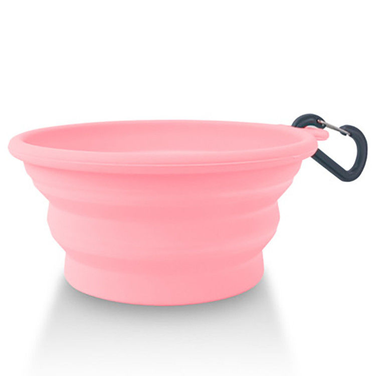 Ciotola pieghevole di Cat Food Water Custom Dog della ciotola dell'acqua del cane del silicone di Hallupets