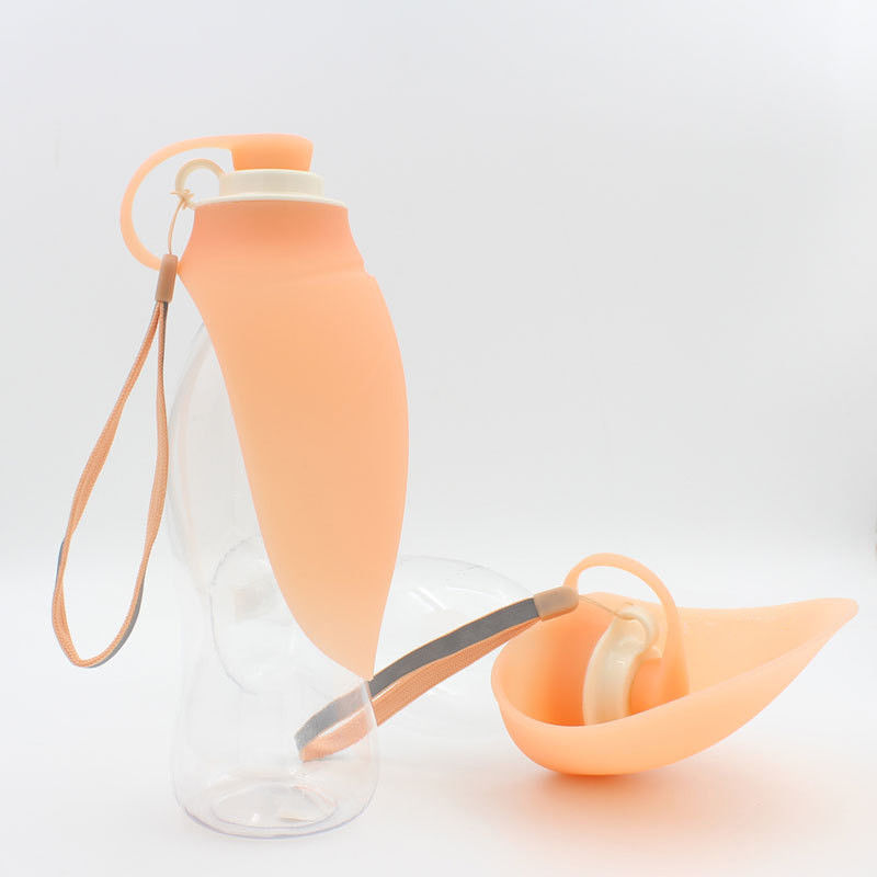 bottiglia dell'erogatore dell'acqua dell'animale domestico della prova della perdita della foglia di 580ml 20OZ