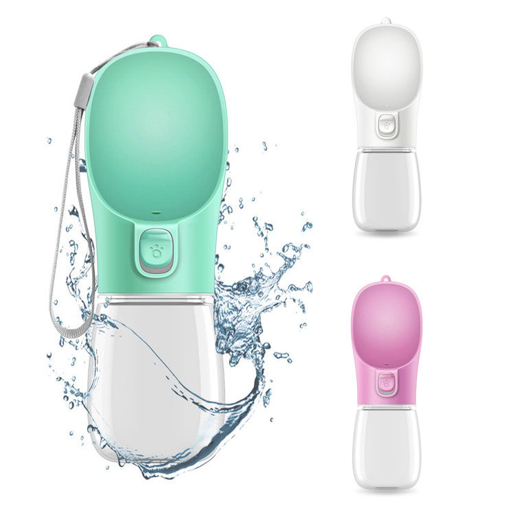 Bottiglia di acqua della ciotola di Carre Cup Leak Proof Dog della bevanda di viaggio per BPA all'aperto 350ML libero