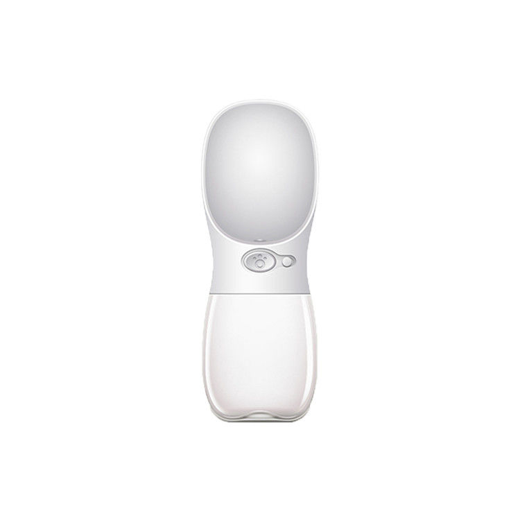 Fontanella portatile del cane del silicone del commestibile della tazza della bottiglia di acqua dell'animale domestico all'aperto 12OZ