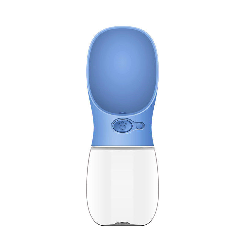 Fontanella portatile del cane del silicone del commestibile della tazza della bottiglia di acqua dell'animale domestico all'aperto 12OZ
