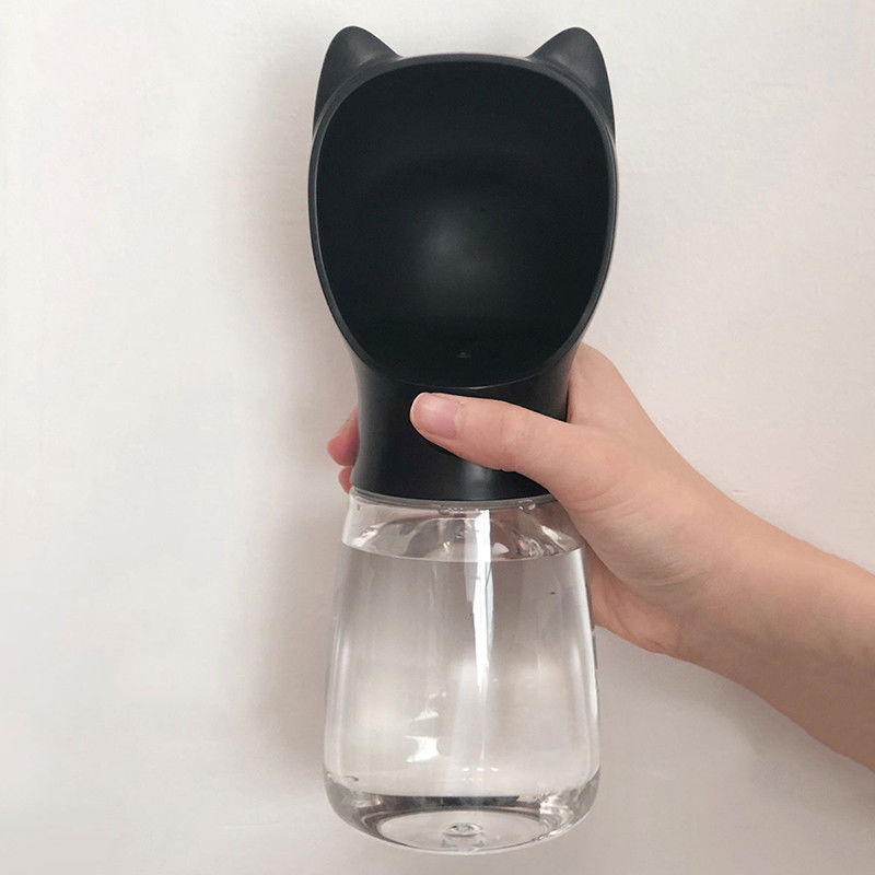 Prova pieghevole della perdita dell'erogatore della bottiglia di acqua del cane dei bulldog 17oz